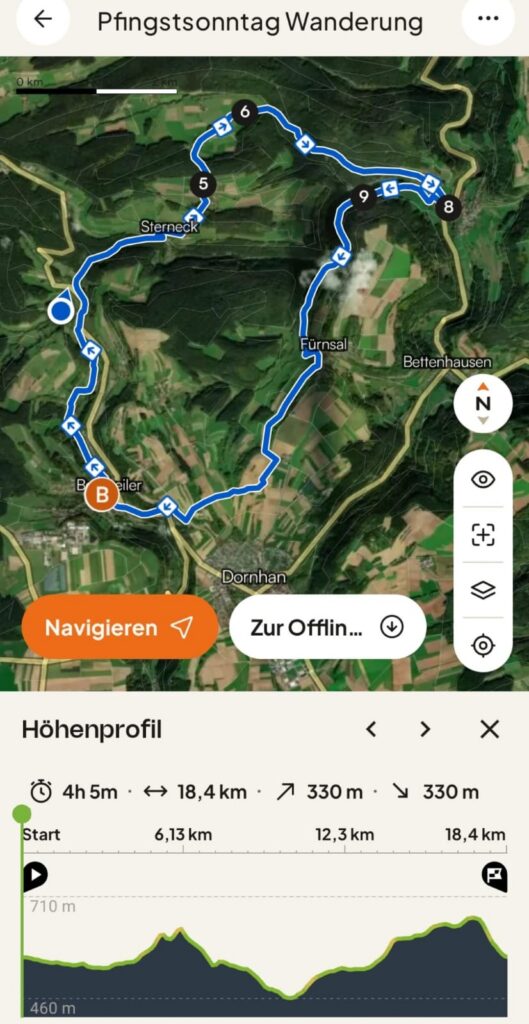 Pfingstwanderung