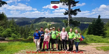 Gruppenbild Hardter Katzenpfad