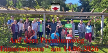 Gruppenbild auf dem Kienberg