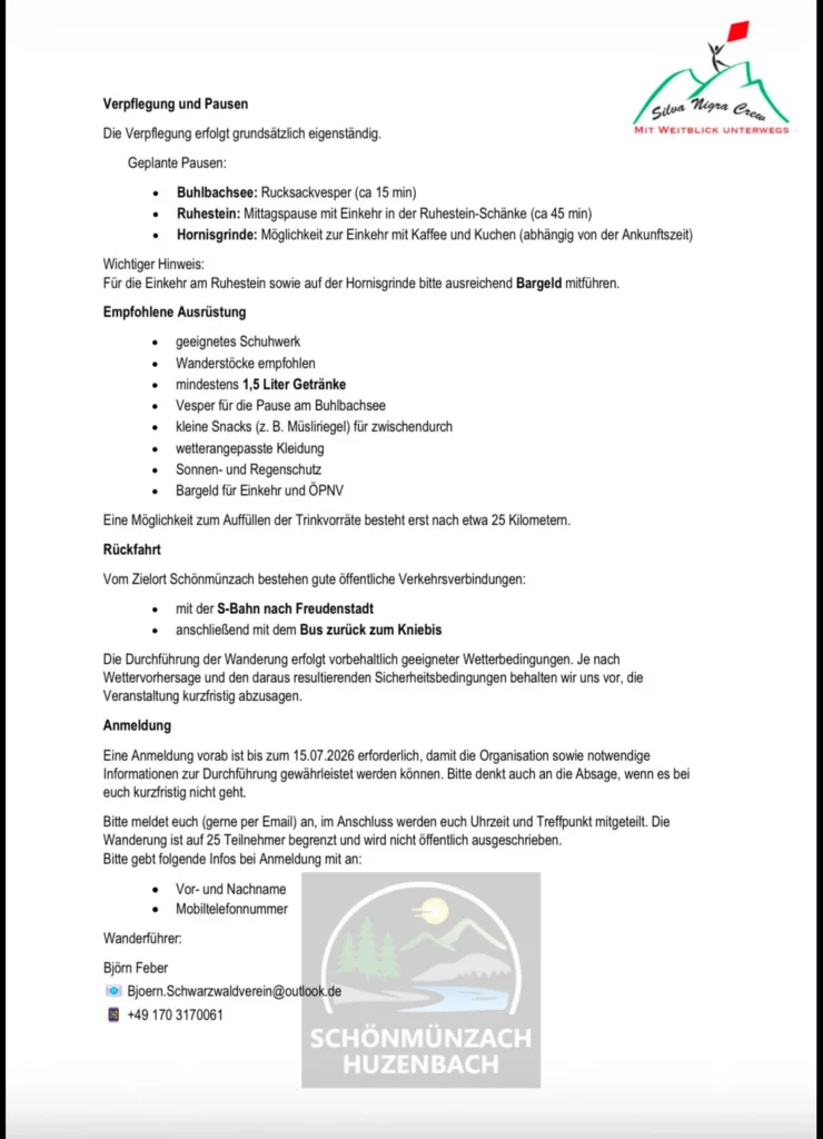 50km Nationalparkdurchquerung